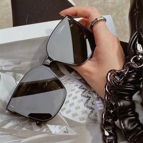 

sunglasses 2021 polarized driving vintage with large rims men's and women's glasses, White;black