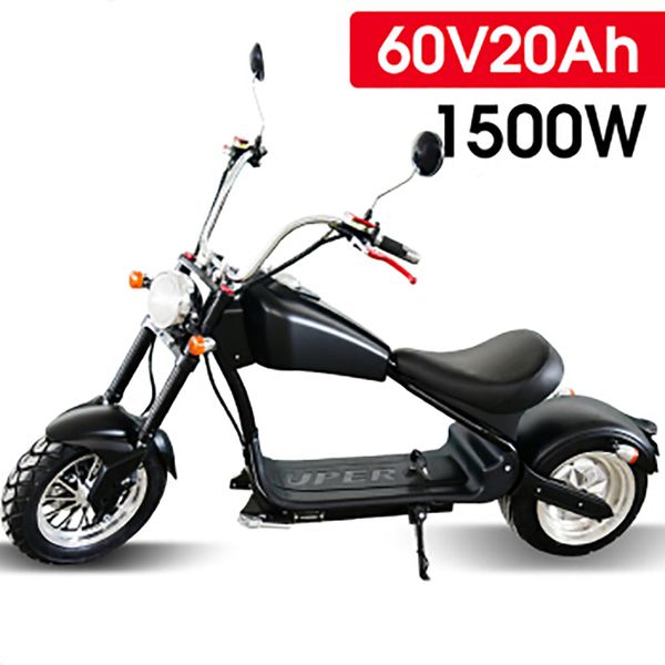 

electric motorcycle scooter 2000w 60v 20ah three speed 2 wheel with 18 inches tiers, Silver;blue