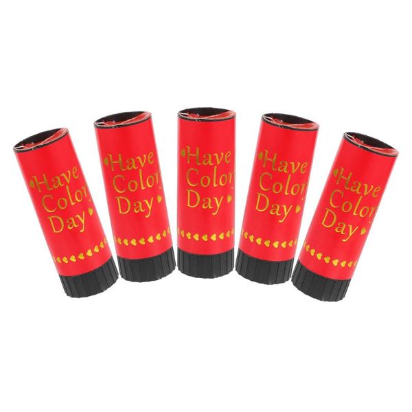

party decoration 5pcs creative wedding confetti decorations handheld cannons