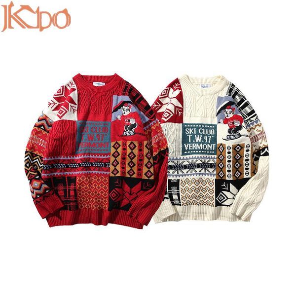 

men's sweaters man sweater casual loose hip hop new streetwear soft warm winter/autumn/spring long sleeve o neck white red pullovers, White;black