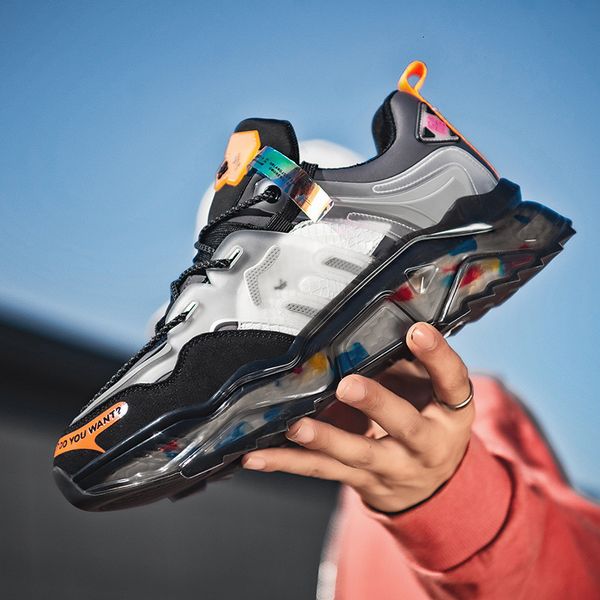 

spring low dad 2021 men's sho tpu popcorn winter trend sneakers, Black