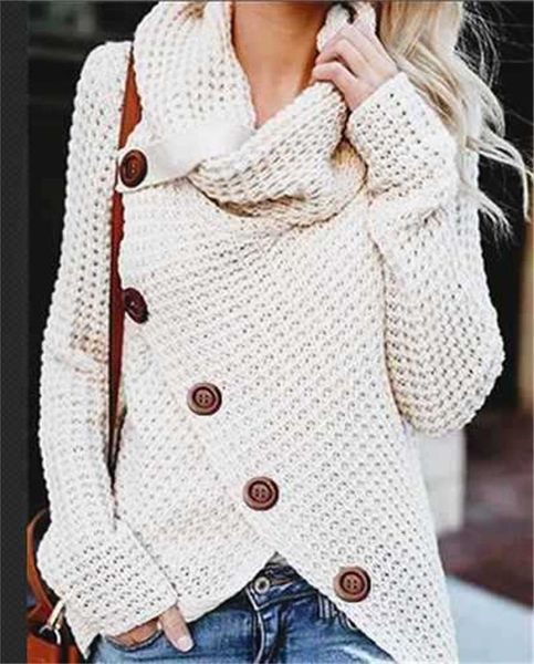 

winter pullover loose women sweaters long sleeve casual plus size, White;black
