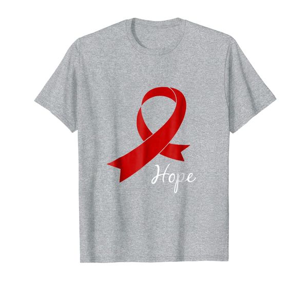 

aids hope shirt world aids day tshirt awareness hiv gift tee, White;black