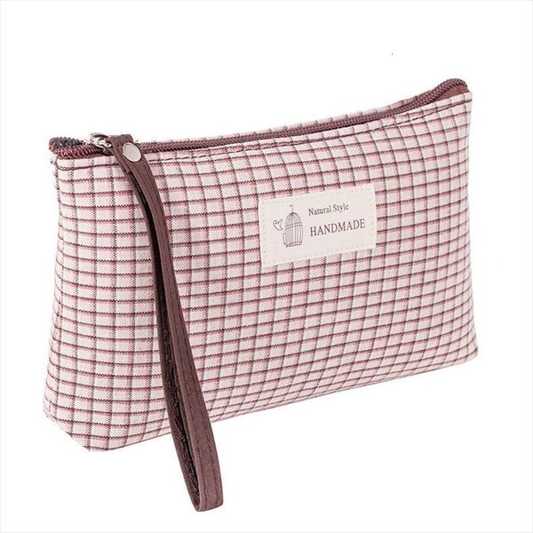

lattice cosmetics multicolor pattern fashion cosmetic bags makeup pouchs neceser for travel ladies organizer pouch women bag