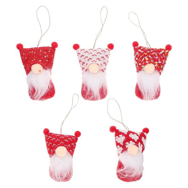 

party favor 5pcs gnome doll valentine's day pendant dwarf gift hanging decor
