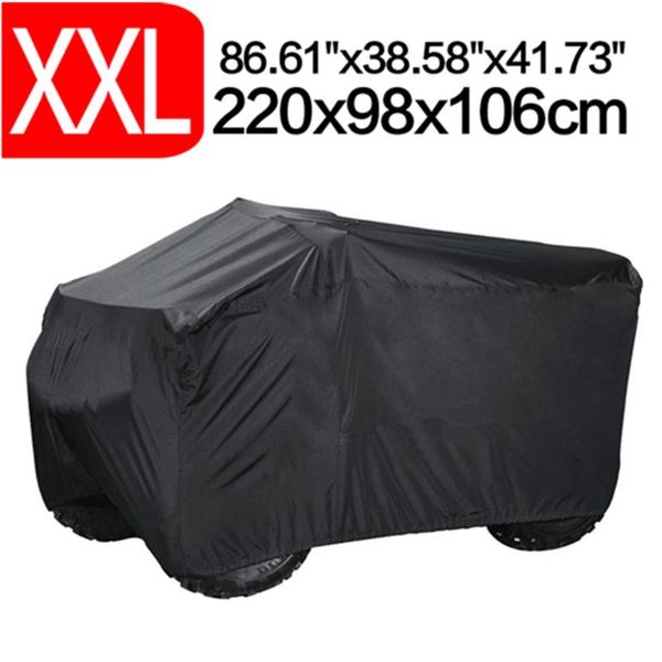

shade 220x98x106cm 210d denier water rain proof sun atv quand motor cover full season garden outdoor protector covers