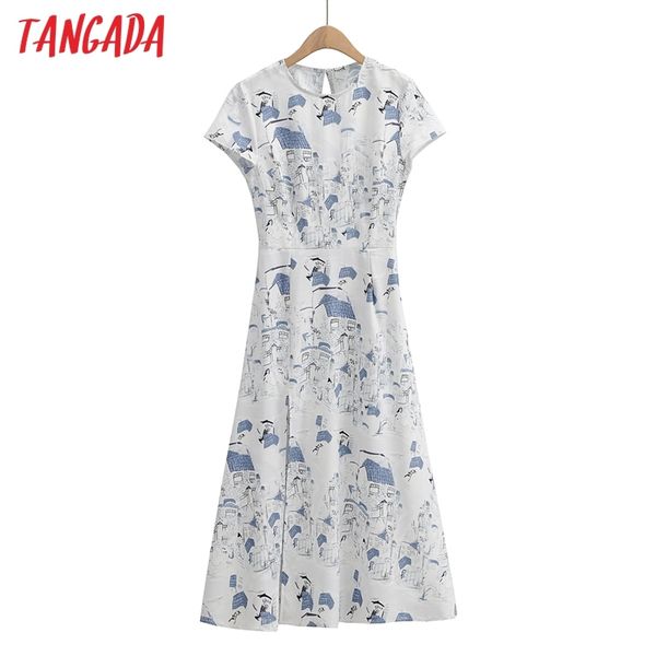 

summer women print backless beach short sleeve ladies midi dress vestidos 1f95 210416, Black;gray