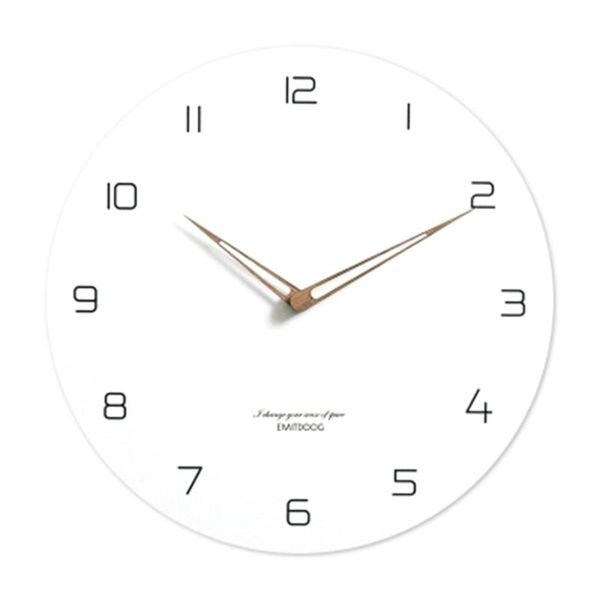 

wall clocks large fashion clock mute nordic art simple living room relol para casa home decoration modern design dd50wc