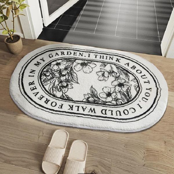 

carpets 4 styles classic door mat floor rugs non-skid easy to wash highly absorbent doormat for beddroom home decorations room decor