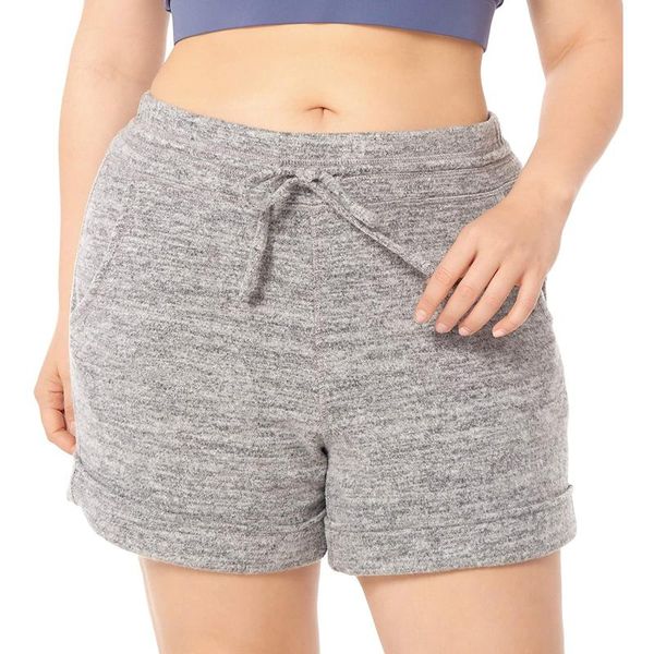 

women sports shorts adults casual stripe/solid color pants with drawstring pockets yoga outfit
