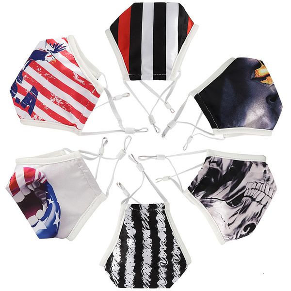 

earhook adjustable digital protective printing dust and haze prevention mask