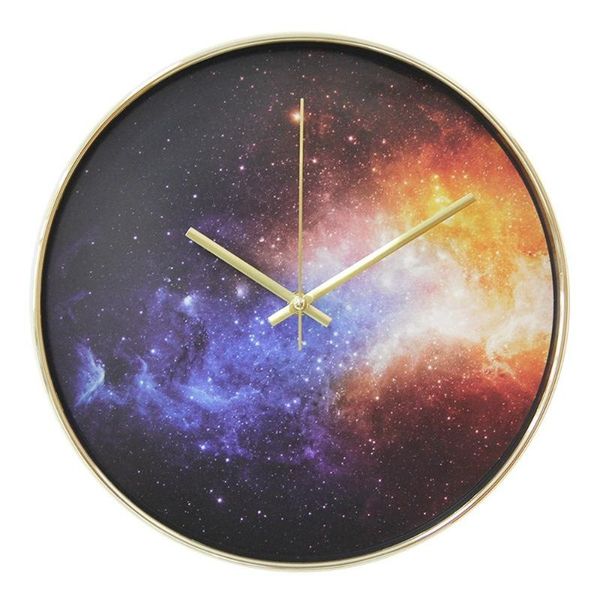 

wall clocks original design hanging clock light luxury nordic simple modern round mute bedroom living room watch