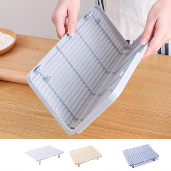 

kitchen storage & organization foldable dumpling curtain tray rack pad for keep fresh refrigerator dumplings