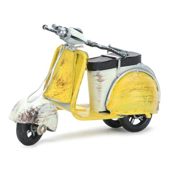 

american style little sheep iron mortor figurines vintage home decor motorcycle souvenirs old christmas decorations for decorative objects &