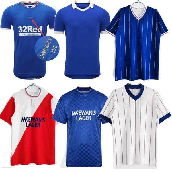

glasgow rangers soccer jerseys special 2021 champions 55 82 83 87 88 20 21 defoe morelos kent aribo arfield golden retro 90 92 94 96 97 99 0, Black;yellow
