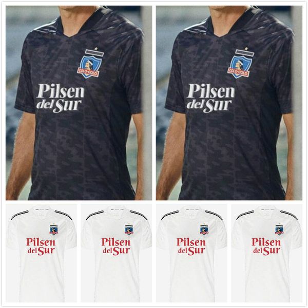 

size s-xxl 2021 2022 colo colo soccer jerseys 21 22 home away men football shirt university of chile quality, Black;yellow