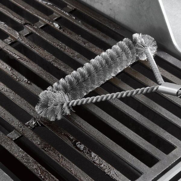 

tools & accessories outdoor barbecue cleaning props very practical superb brush stainless steel bristles resist