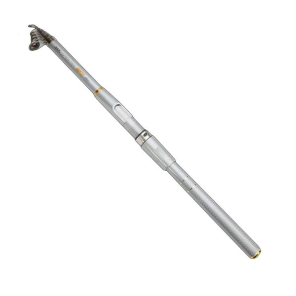 

boat fishing rods glass steel sea rod 2.4m portable rotating fish hand tackle tool