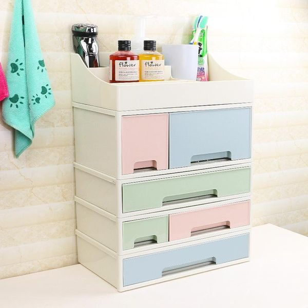 

storage drawers diy combinable box creative multifunction plastic cosmetic jewelry deskdrawer sundry sorting space saving organizer
