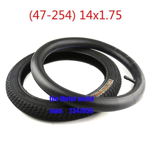 

motorcycle wheels & tires 14x1.75(47-254) bicycle tyre and inner tube fits ultralight folding bike electric