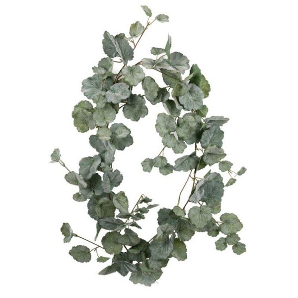 

artificial plants leaves vines fake greenery diy garland string in green for indoor/outdoor wedding decor party supplies decorative flowers