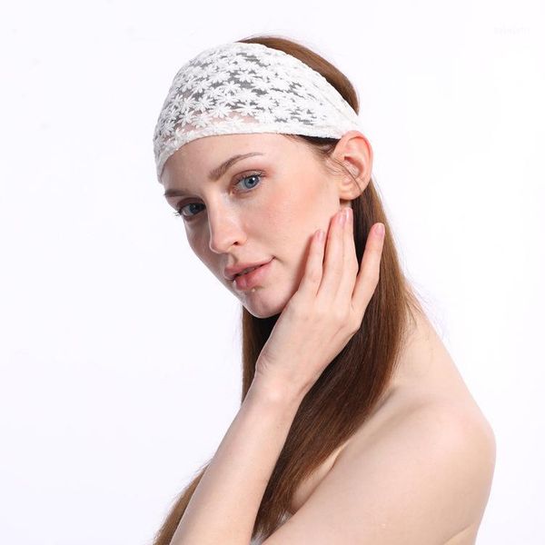 

hair accessories fashion lace headband seaside beach holiday tie1