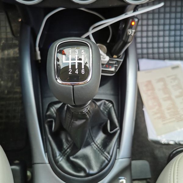 

for mitsubishi knob,for outlander,yi ge,lancer evolution 6-speed manual car change lever bondage gear gear shift knob