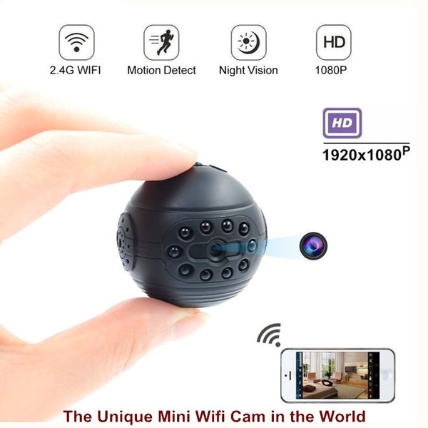 

2.4g wireless wifi mini ip camera full hd 1080p ir night vision micro mini dv motion detection dvr home security camcorder 813