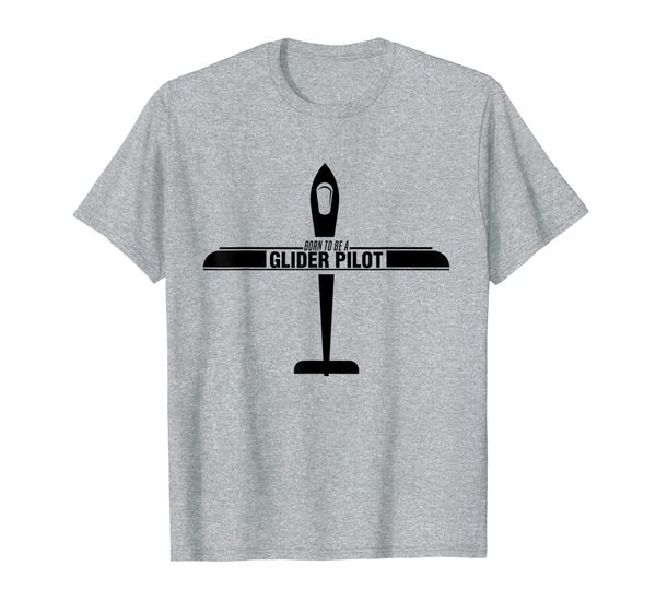 

glider pilot sailplane aviation no engine t-shirt, White;black