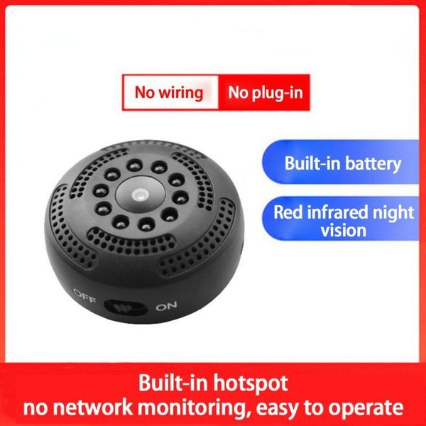 

mini cameras mc65 bewakingscamera 's draadloze wifi camera high-definition groothoek infrarood nachtzicht home security monitoring
