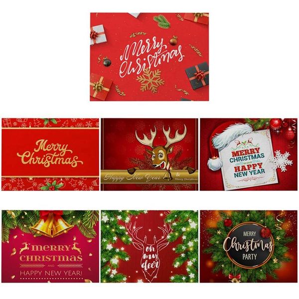 

mats & pads christmas red series cotton and linen table mat western placemat 32*42 tree kitchen bowl cup home decor