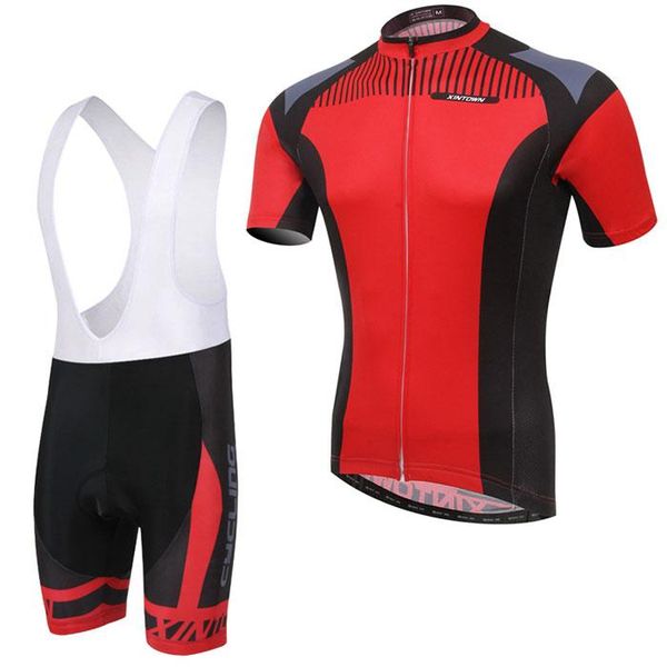 

team cycling jersey short sleeve bicycle clothing set breathable road bike quick-drying racing sets, Black;blue