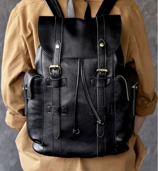 

2023 new backpack style europe and the united states new travel bag korean fashion pu leather waterproof foreign trade backpack women bag