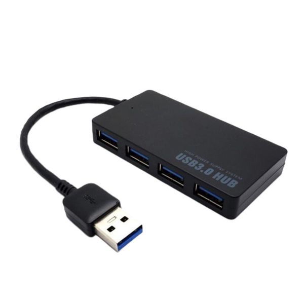 

4-port usb 3.0 hub 5gbps portable compact for pc mac lapnotebook deskh052 hubs