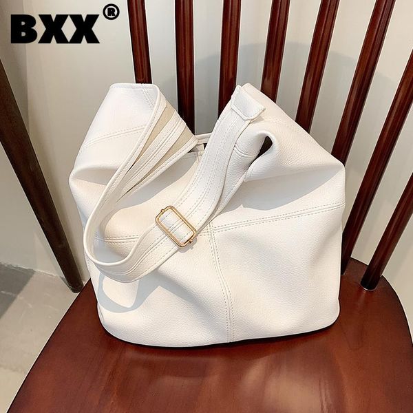 

evening bags [bxx] soft pu leather high capacity for women 2021 summer shoulder bag handbags trending luxury travel hu506