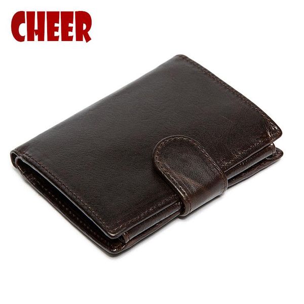 

wallets genuine leather wallet men's short 3 fold purse money clip knife multi-bit male clutch purses, Red;black