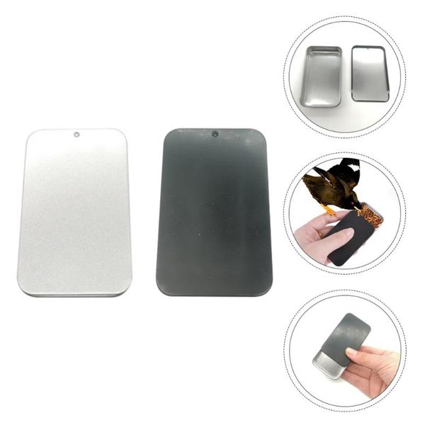 

other bird supplies 2pcs outdoor container feeder interactive sliding cover training box