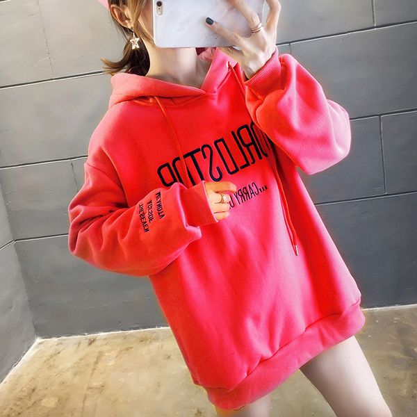 

hoodies winter classic casual breathable women's hoodie, Black