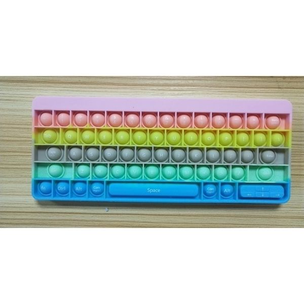 

keyboard deratization pioneer silicone bubble decompression toy push pop it
