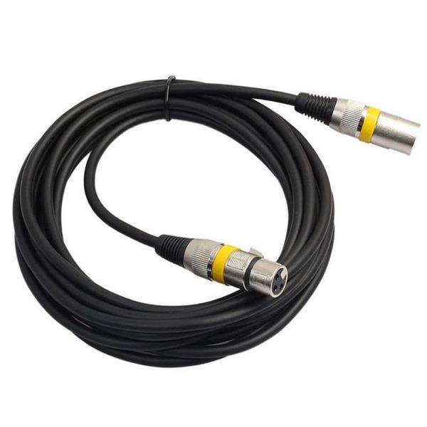 

audio cables & connectors abhu-xlr balanced microphone line dmx512 line-6m