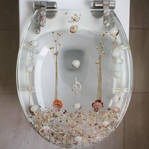 

toilet seat covers 48*38cm high-grade beautiful resin cover