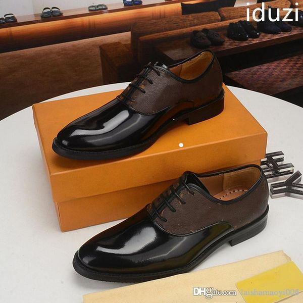 

16 style formal shoes men designer dress loafers glitter coiffeur italian shoes men wedding shoes men elegant erkek ayakkabi buty us size 6., Black