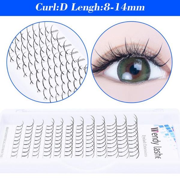 

false eyelashes spikes professional makeup individual ellipse eyelash extensions a shape cluster natural fluffy faux mink lashes