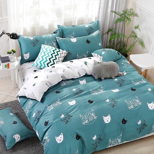 

bedding sets girl boy set christmas kid bed duvet cover child sheets pillowcases comforter double  size bedclothes