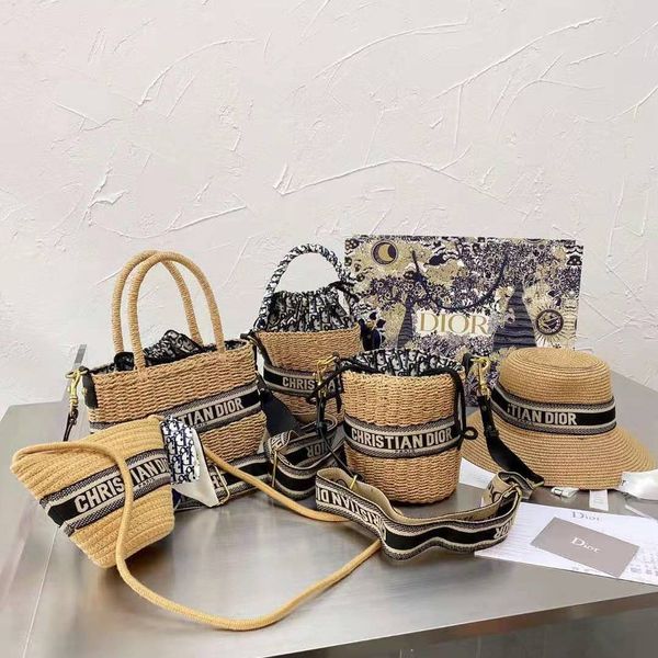 

2021 new straw woven slung bag for lady chen ysj