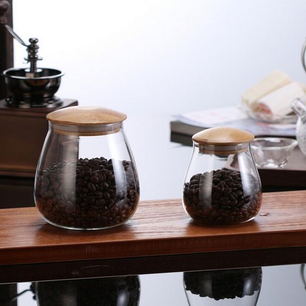 

storage bottles & jars coffee glass containers tea tank mason jar transparent can cork ser bottle