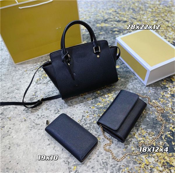 

2021 real leather fashion handbags shoulder bags multi pochette accessoires purses women favorite mini 3pcs accessories crossbody bag