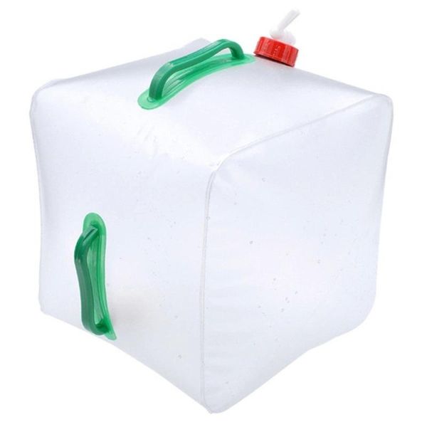 

folding drinking water bag outdoor sports camping hiking travel storage container drink carrier holder bags