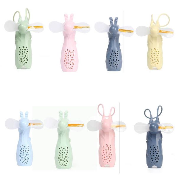 

electric fans creative usb charging mini fan child holding summer outdoor hair dryer toy