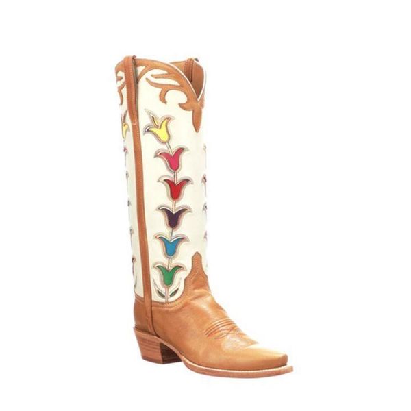 

boots women's printed contrast, Black